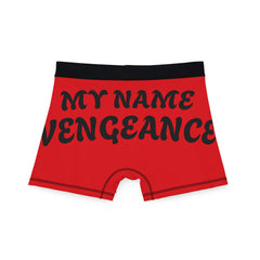 Custom Dog Face Men's Boxers - Vengeance Print