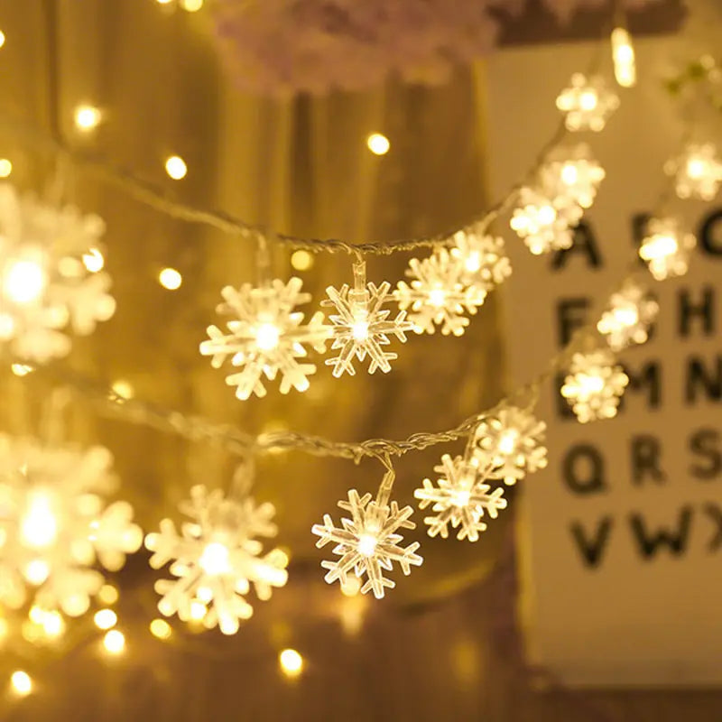 Snowflakes Christmas Lights