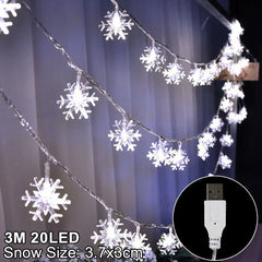 Snowflakes Christmas Lights