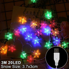 Snowflakes Christmas Lights