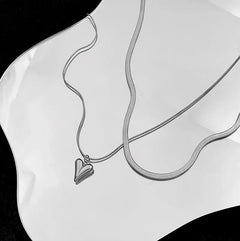 Silver Heart Necklace