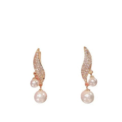 Pearl Dangle Earrings