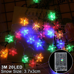 Snowflakes Christmas Lights