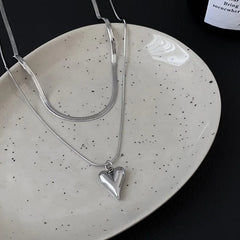 Silver Heart Necklace